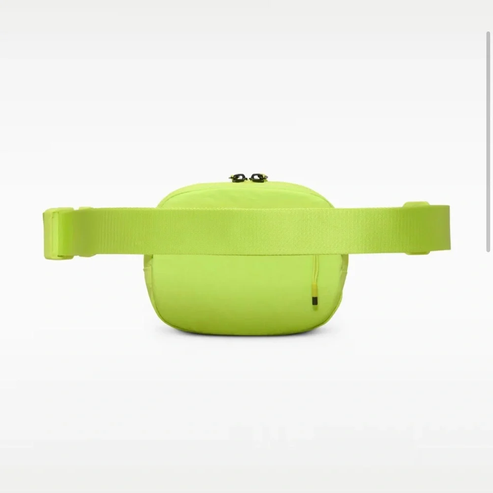 Nike Aura Crossbody Bag Bright Neon Green Waist Bag - Picture 8 of 11
